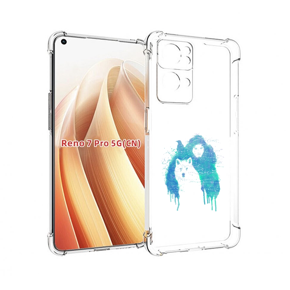 

Чехол MyPads джон сноу для OPPO Reno7 Pro 5G, Прозрачный, Tocco