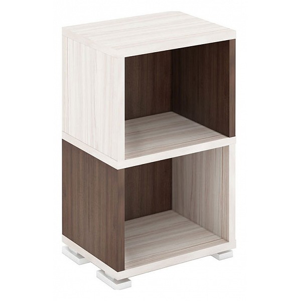 

Стеллаж-колонка Merdes Домино СБ-15/2 карамель/шамони, Бежевый;коричневый, СБ-15/2