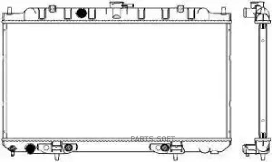 

Радиатор Основной Sakura 33411014