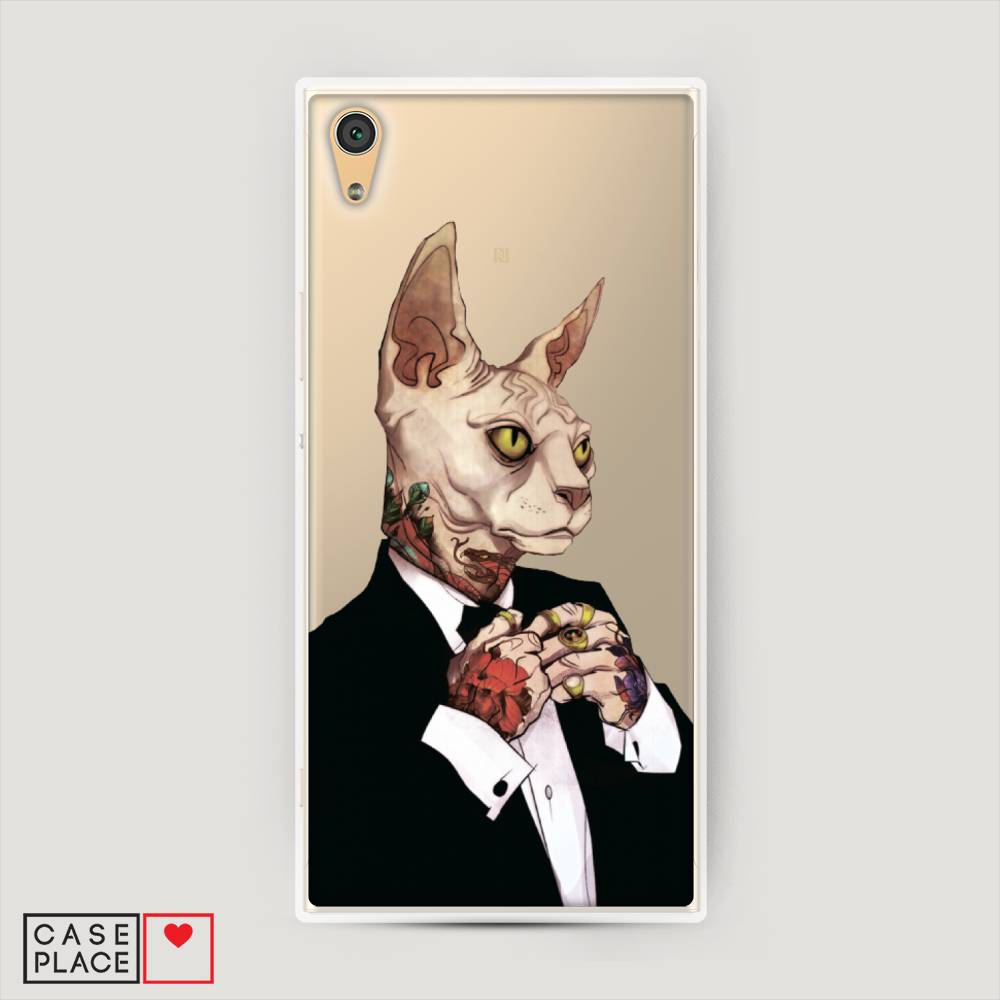 

Пластиковый чехол "Татуированный сфинкс" на Sony Xperia XA1