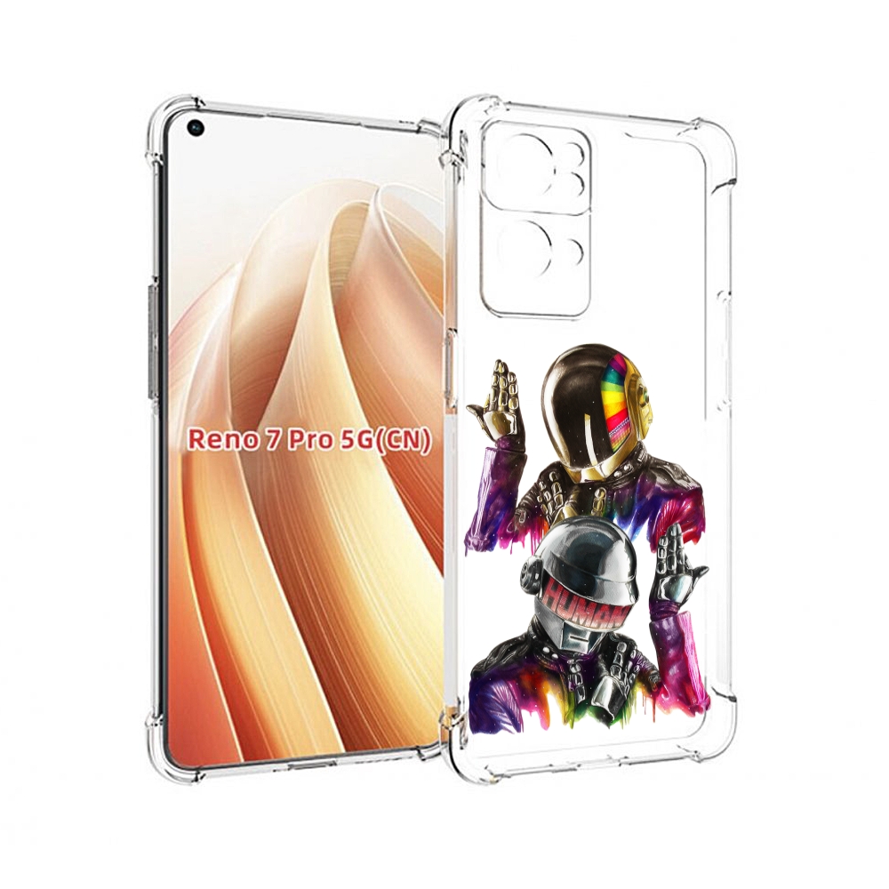 

Чехол MyPads диско космонавты для OPPO Reno7 Pro 5G, Прозрачный, Tocco