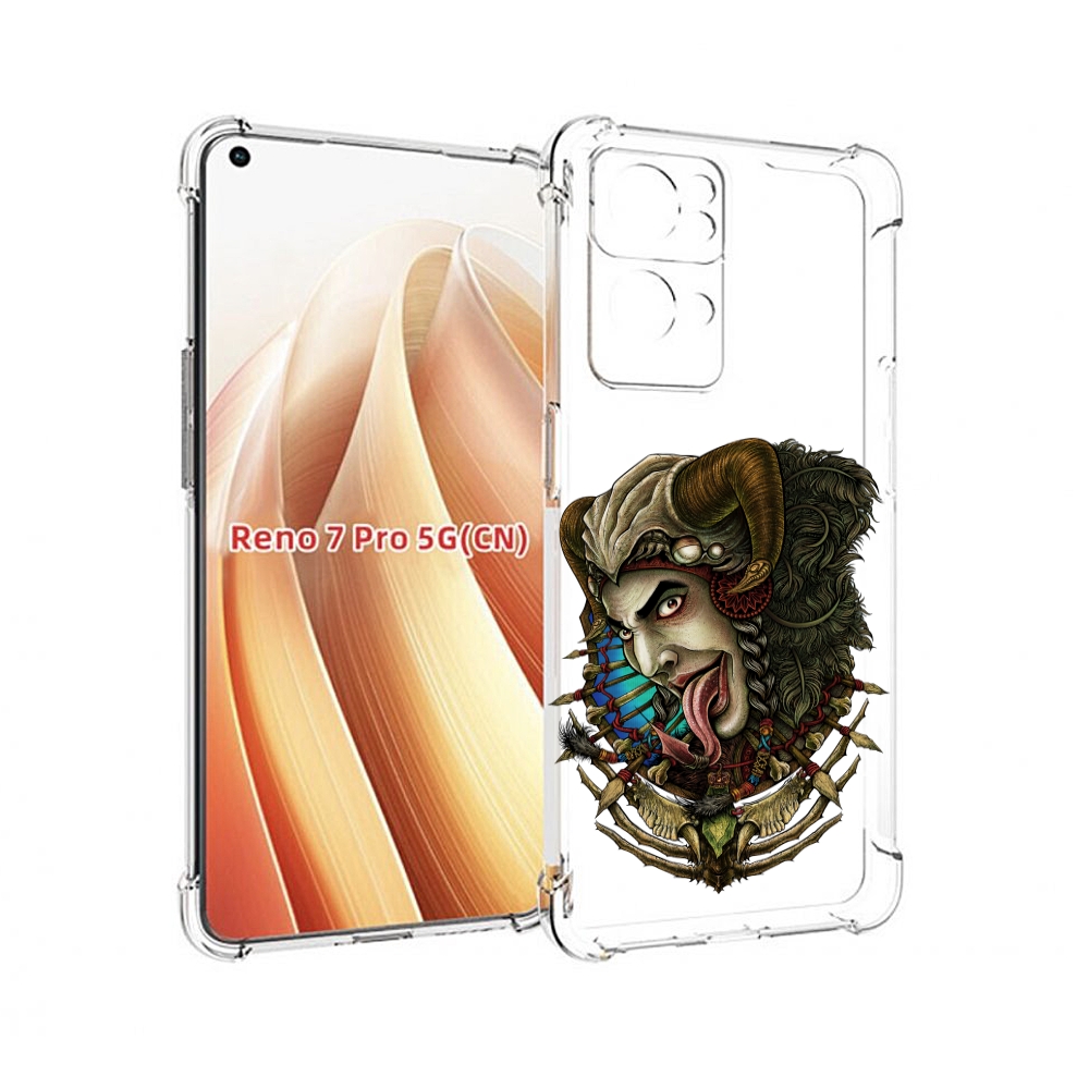 

Чехол MyPads длинный язык для OPPO Reno7 Pro 5G, Прозрачный, Tocco