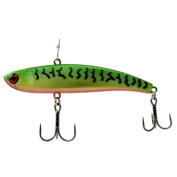 

Виб ECOPRO Nemo Slim 80мм 22г 079 Holo Fire Tiгer, Зеленый, EPVNS80/22S-079