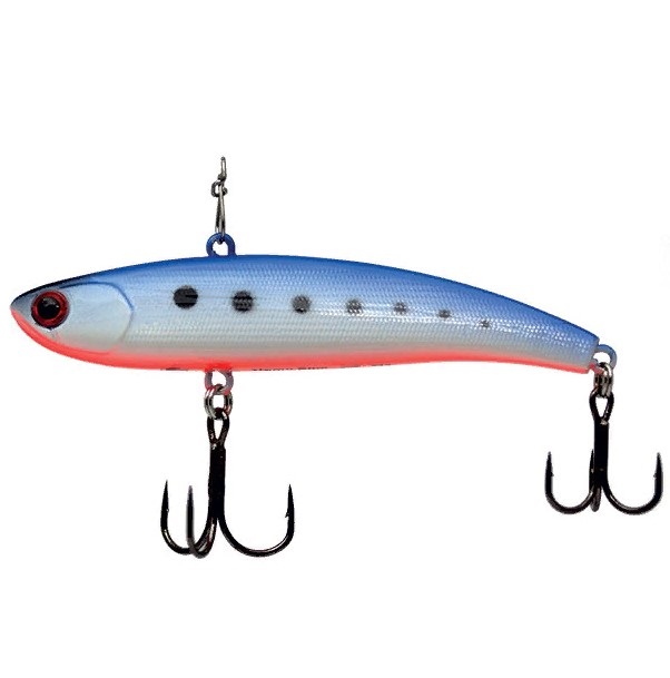 

Виб ECOPRO Nemo Slim 80мм 22г 085 Milk Blue Shad, Синий, EPVNS80/22S-085