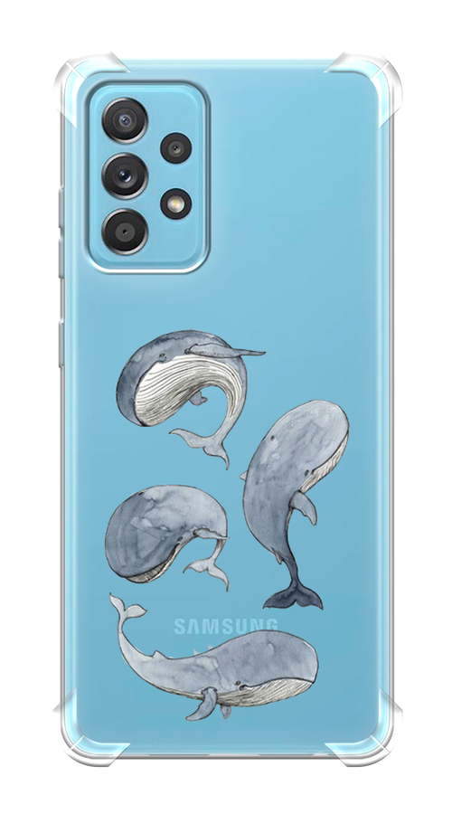 

Чехол Awog на Samsung Galaxy A52 / Самсунг A52 "Киты", Разноцветный, 2102451-1