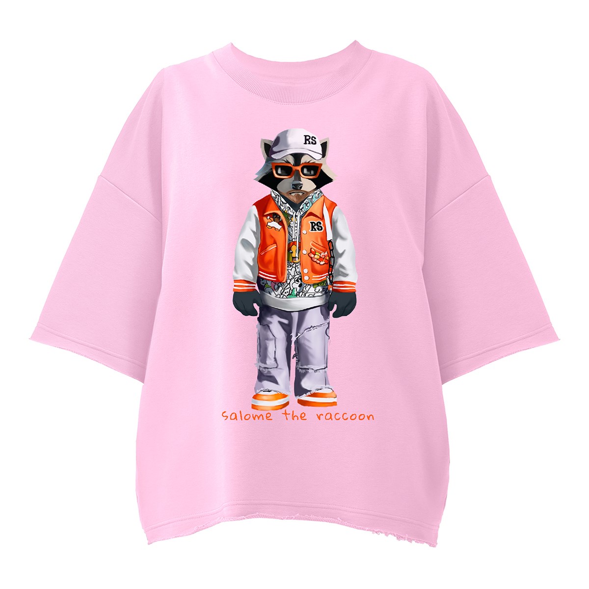 

Свитшот женский Salome The Raccoon 50731 розовый M, 50731