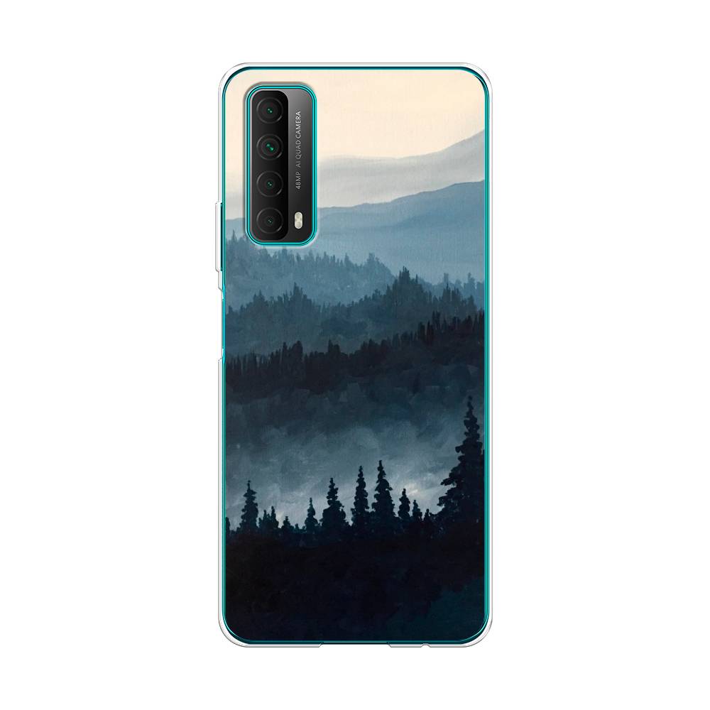 

Чехол Awog на Huawei P Smart 2021 "Туманные горы", Разноцветный, 6104750-4