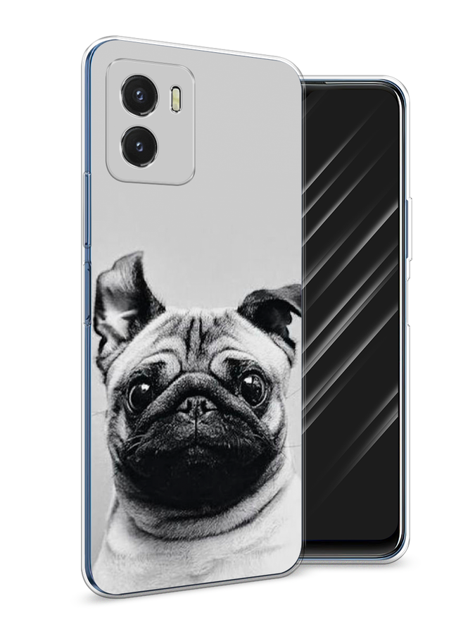 

Чехол Awog на Vivo Y10 "Ушастый мопс", Разноцветный, 266450-1
