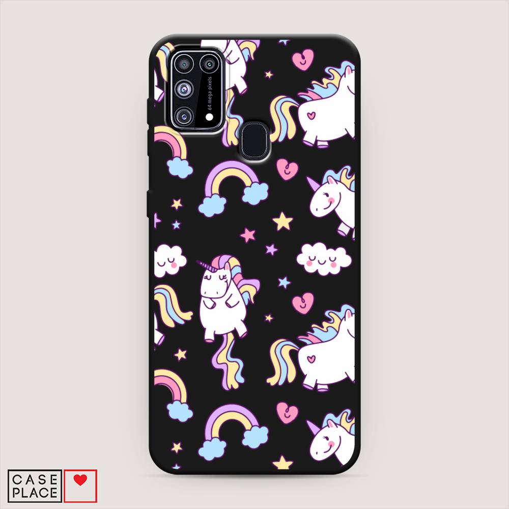 

Матовый силиконовый чехол "Sweet unicorns dreams" на Samsung Galaxy M31, Sweet unicorns dreams