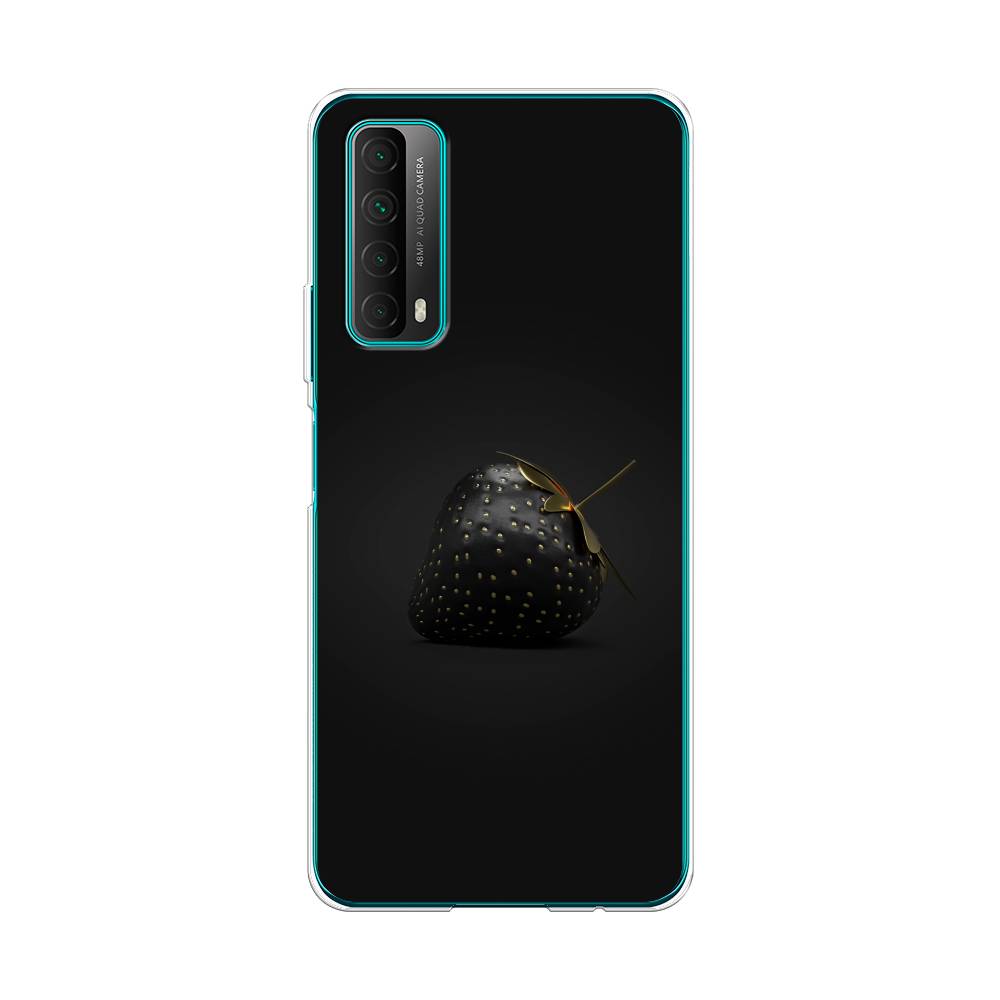 

Чехол Awog на Huawei P Smart 2021 "Черная клубника", Разноцветный, 6104750-10