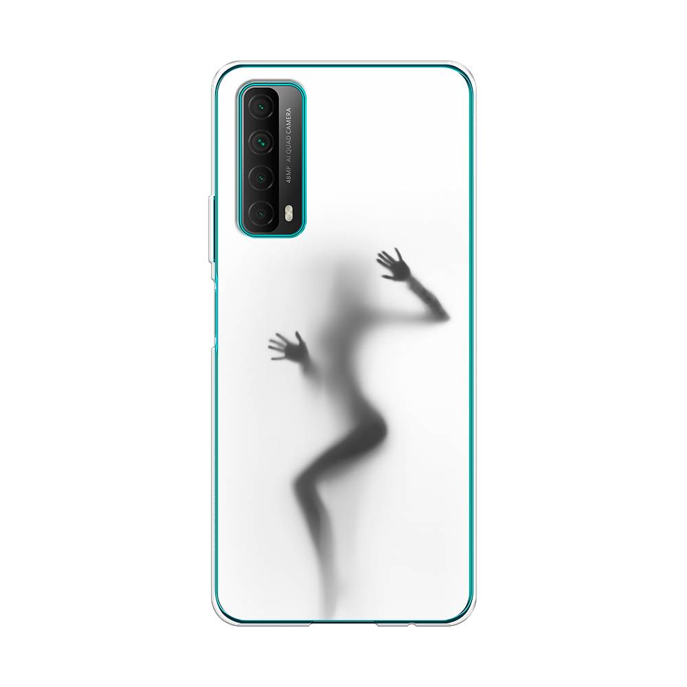 

Чехол Awog на Huawei P Smart 2021 "Девушка в душе", Разноцветный, 6104750-7