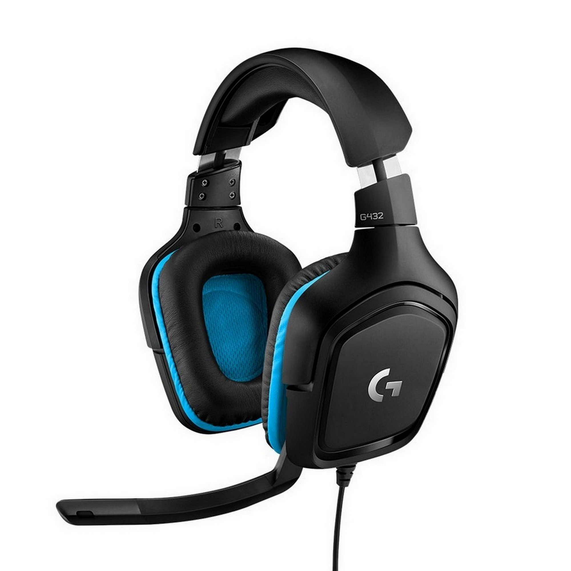 фото Игровая гарнитура logitech g432 black/blue