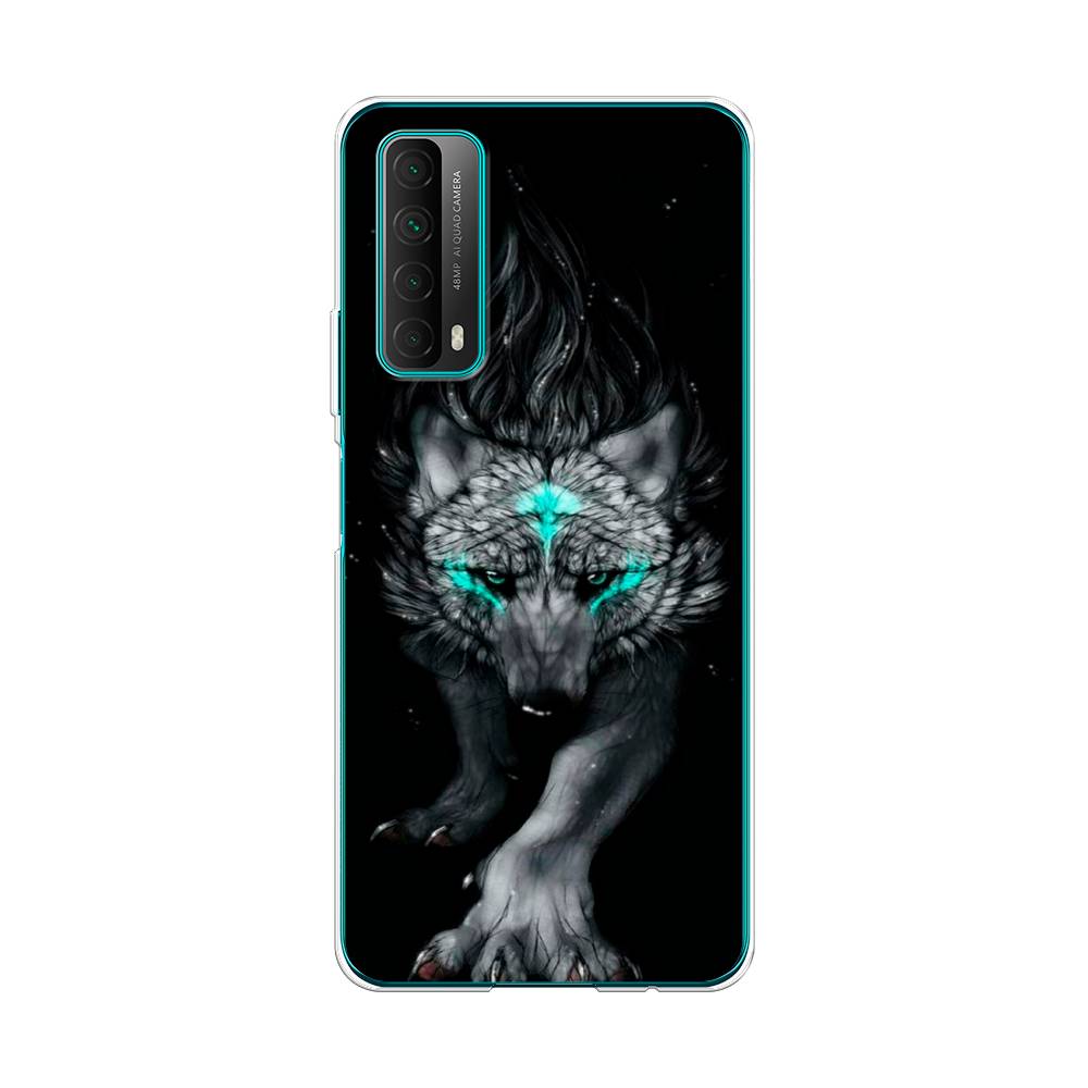 

Чехол Awog на Huawei P Smart 2021 "Волшебный волк", Разноцветный, 6104750-2