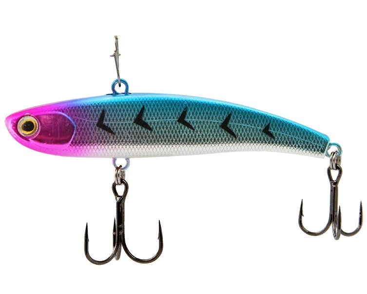 

Виб ECOPRO Nemo Slim 80мм 22г 047-Psychedelic Shad, Фиолетовый;синий, EPVNS80/22S-047