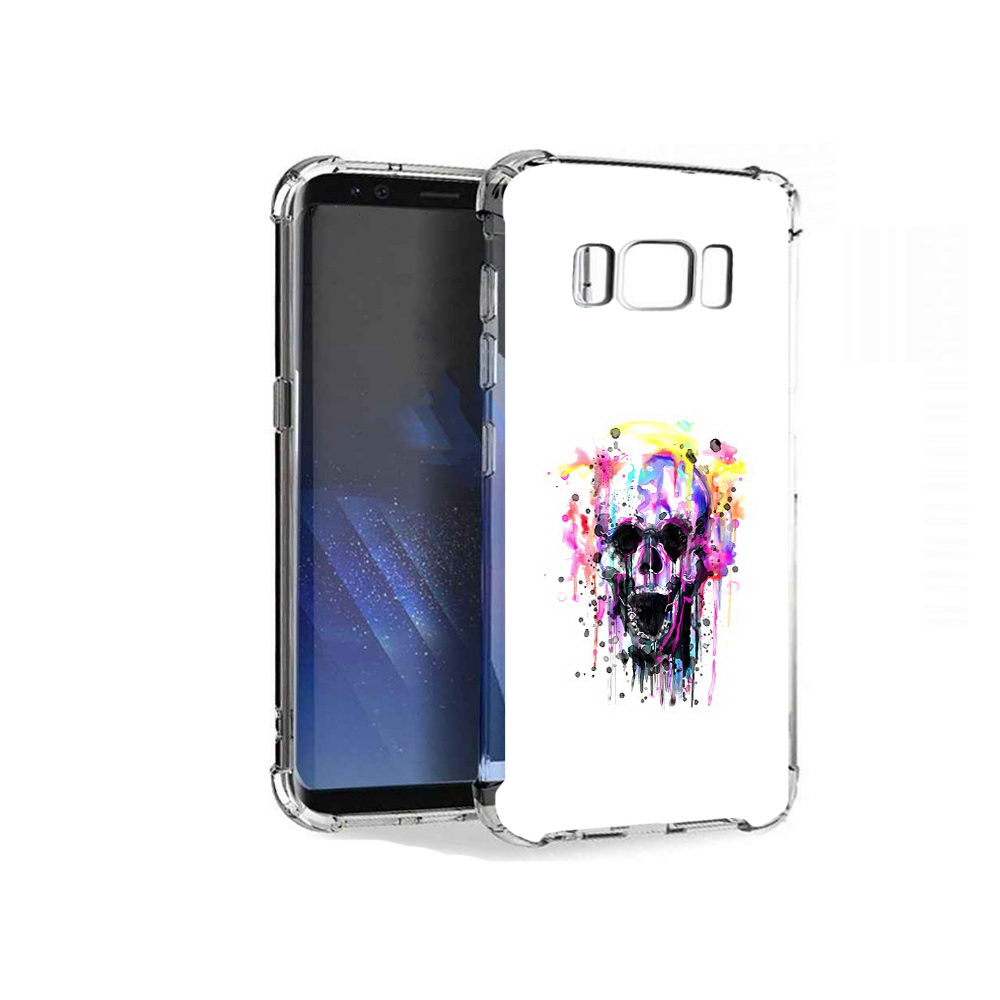 

Чехол MyPads Tocco для Samsung Galaxy S8+ граффити череп, Tocco