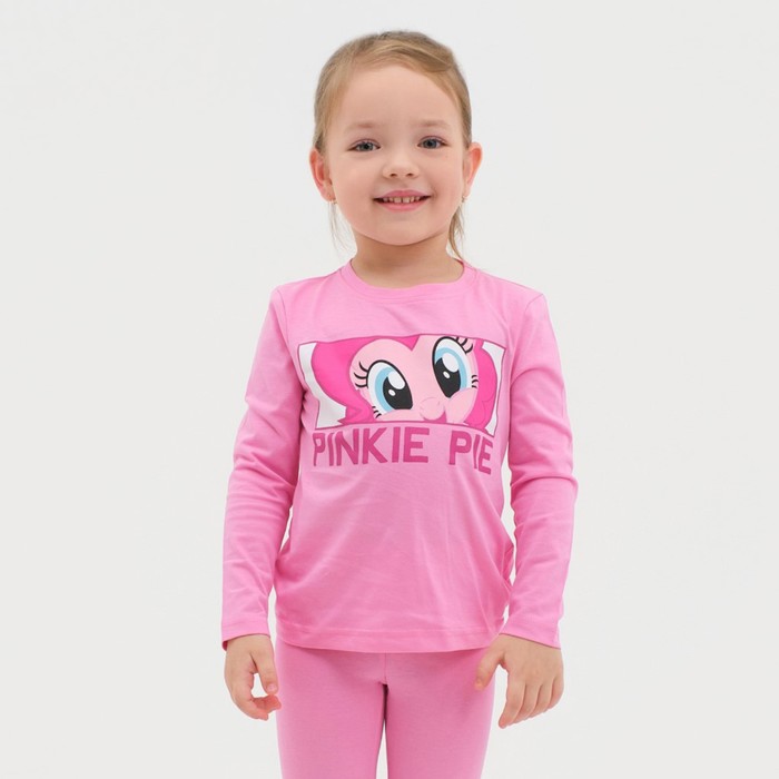 

Футболка с длинным рукавом Pinkie Pie, My Little Pony, рост 86-92, Розовый, Pinkie Pie My Little Pony