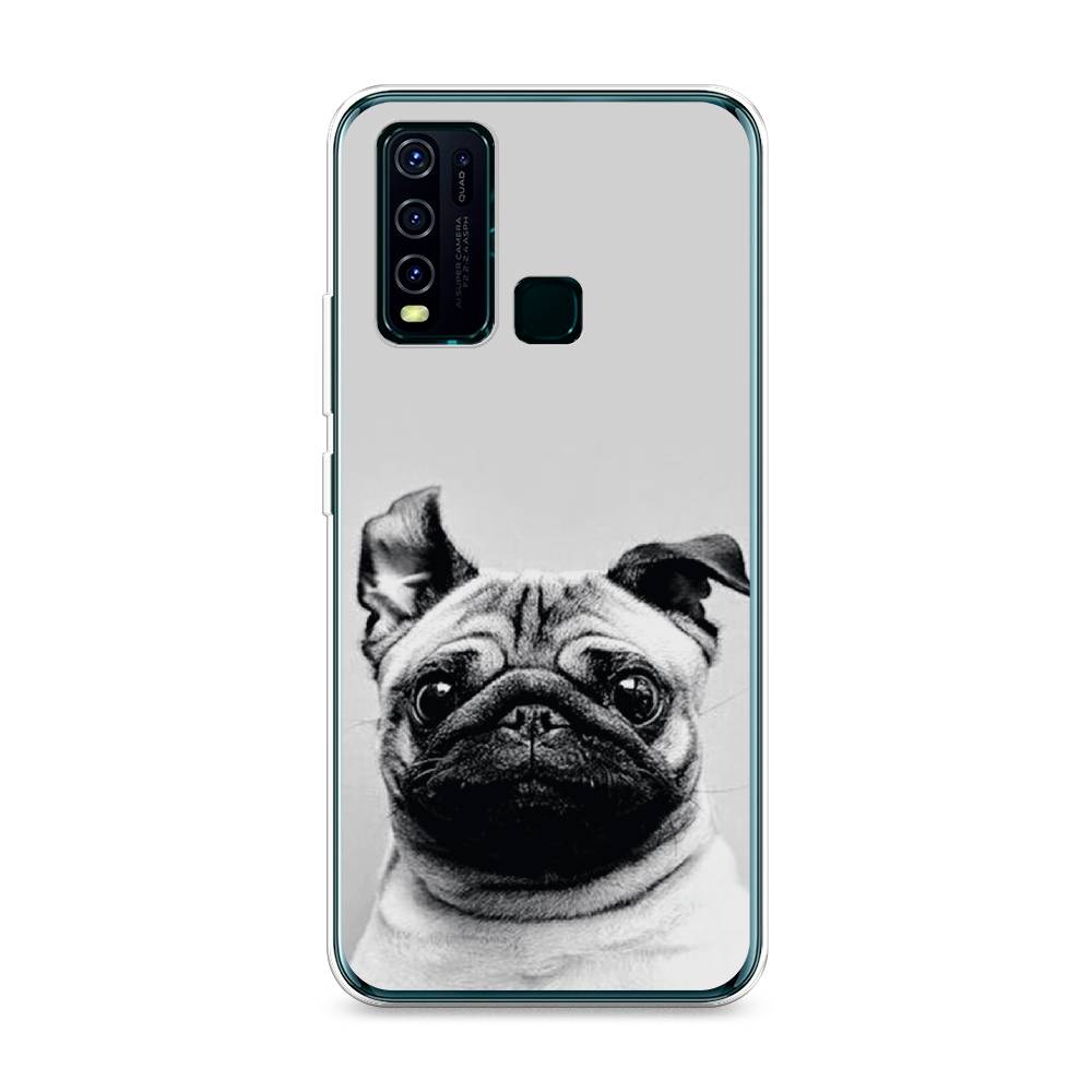 

Чехол Awog на Vivo Y30/Y50 "Ушастый мопс", Разноцветный, 262650-1