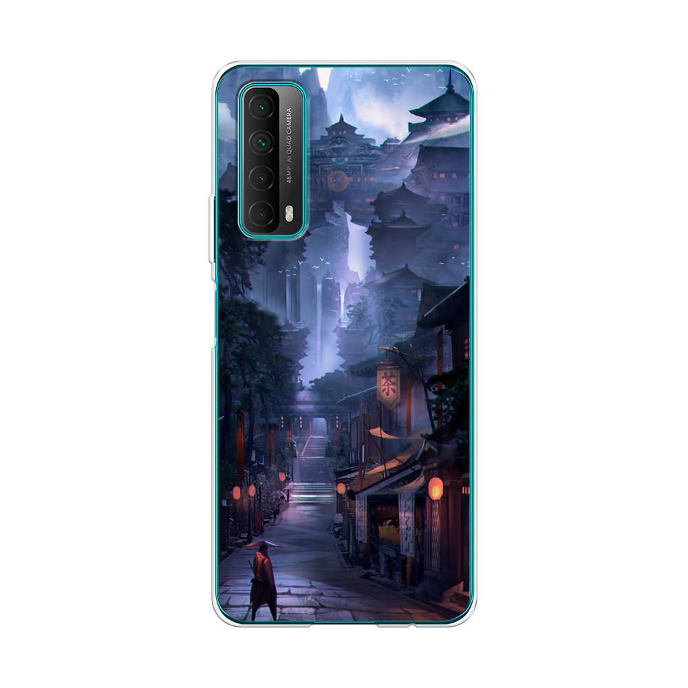 

Чехол Awog на Huawei P Smart 2021 "Одинокий самурай", Разноцветный, 6104750-10