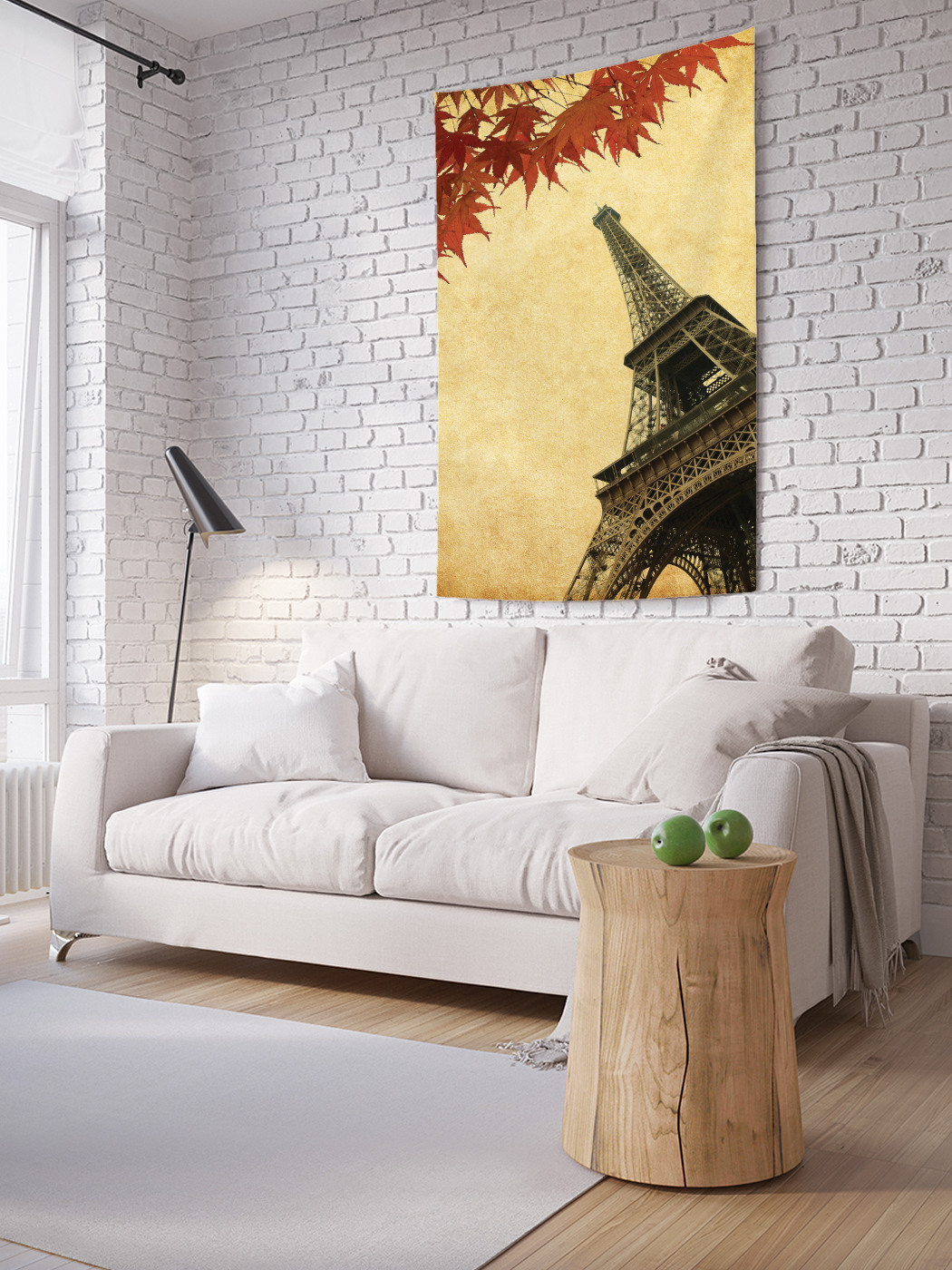 

Вертикальное фотопанно на стену JoyArty Парижские высоты 100x150 см, Парижские высоты
