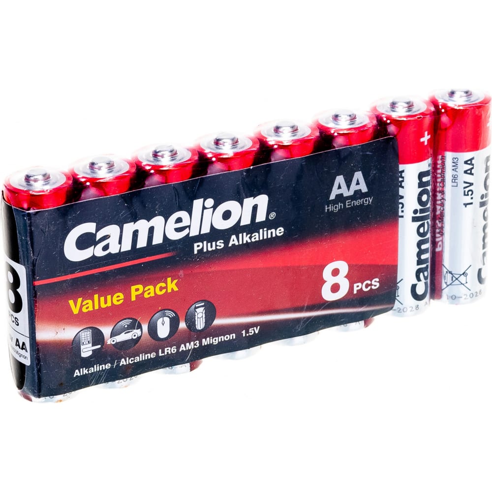 фото Camelion lr6 plus alkaline sp8 батарейка,1.5в 9283