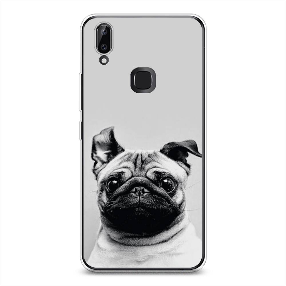 

Чехол Awog на Vivo Y85/V9 "Ушастый мопс", Разноцветный, 260350-1