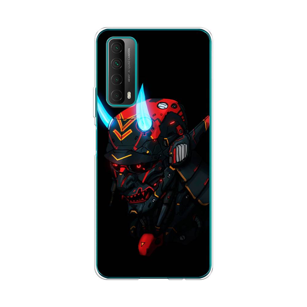 

Чехол Awog на Huawei P Smart 2021 "Неоновый самурай", Разноцветный, 6104750-6