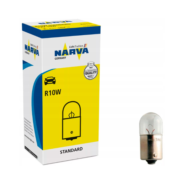 Лампа (R10W) 12V Ba15S Подсветка Номера, Противотуманная Фара Зад.