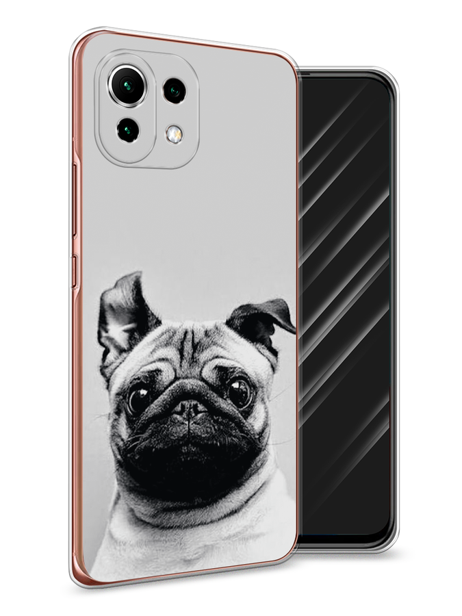 

Чехол Awog на Xiaomi Mi 11 Lite/5G NE "Ушастый мопс", Разноцветный, 311750-1