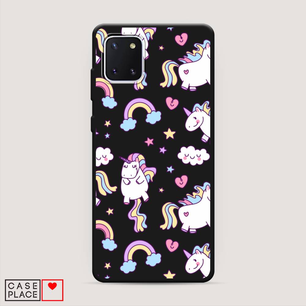 

Матовый силиконовый чехол "Sweet unicorns dreams" на Samsung Galaxy Note 10 Lite, Sweet unicorns dreams