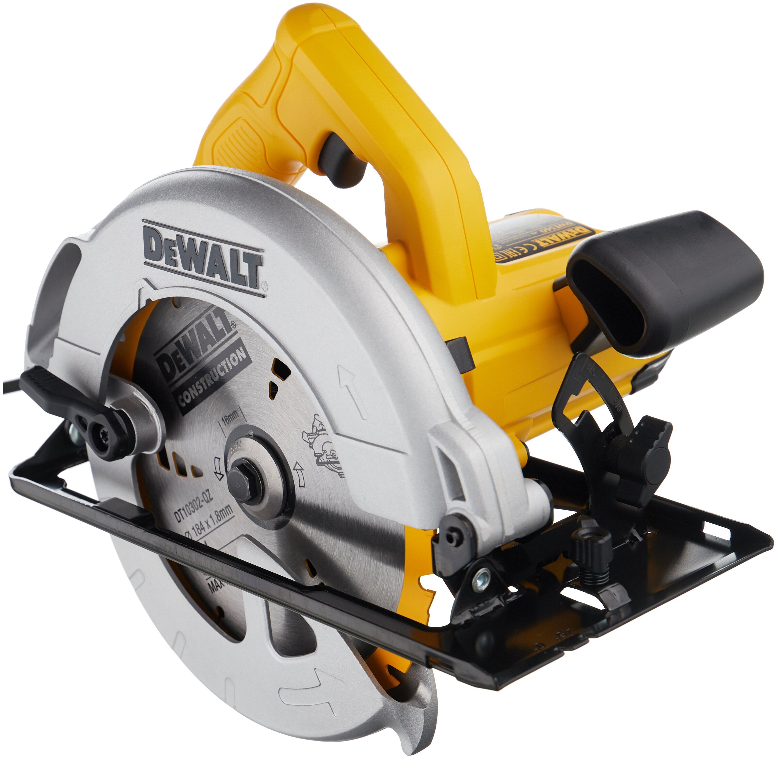 фото Dewalt dwe560k пила дисковая 184мм 1350вт