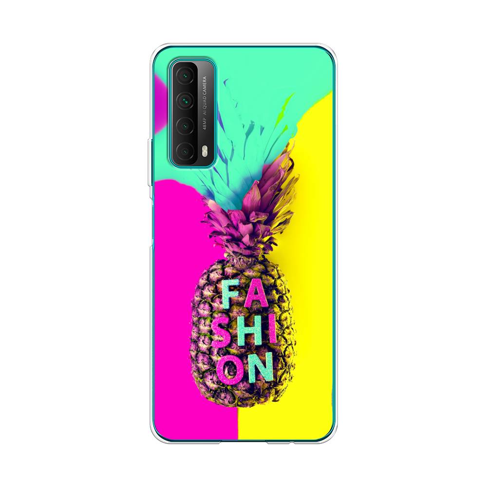 

Чехол Awog на Huawei P Smart 2021 "Кислотный ананас", Разноцветный, 6104750-10
