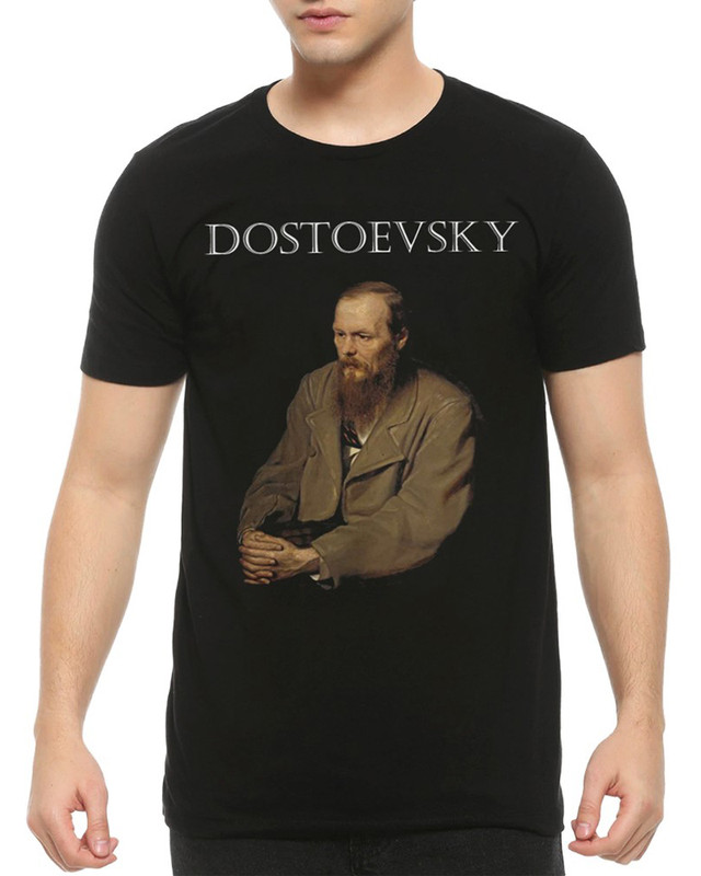 

Футболка мужская Dream Shirts Фёдор Достоевский Русские писатели черная M, Черный, "Фёдор Достоевский Русские писатели"