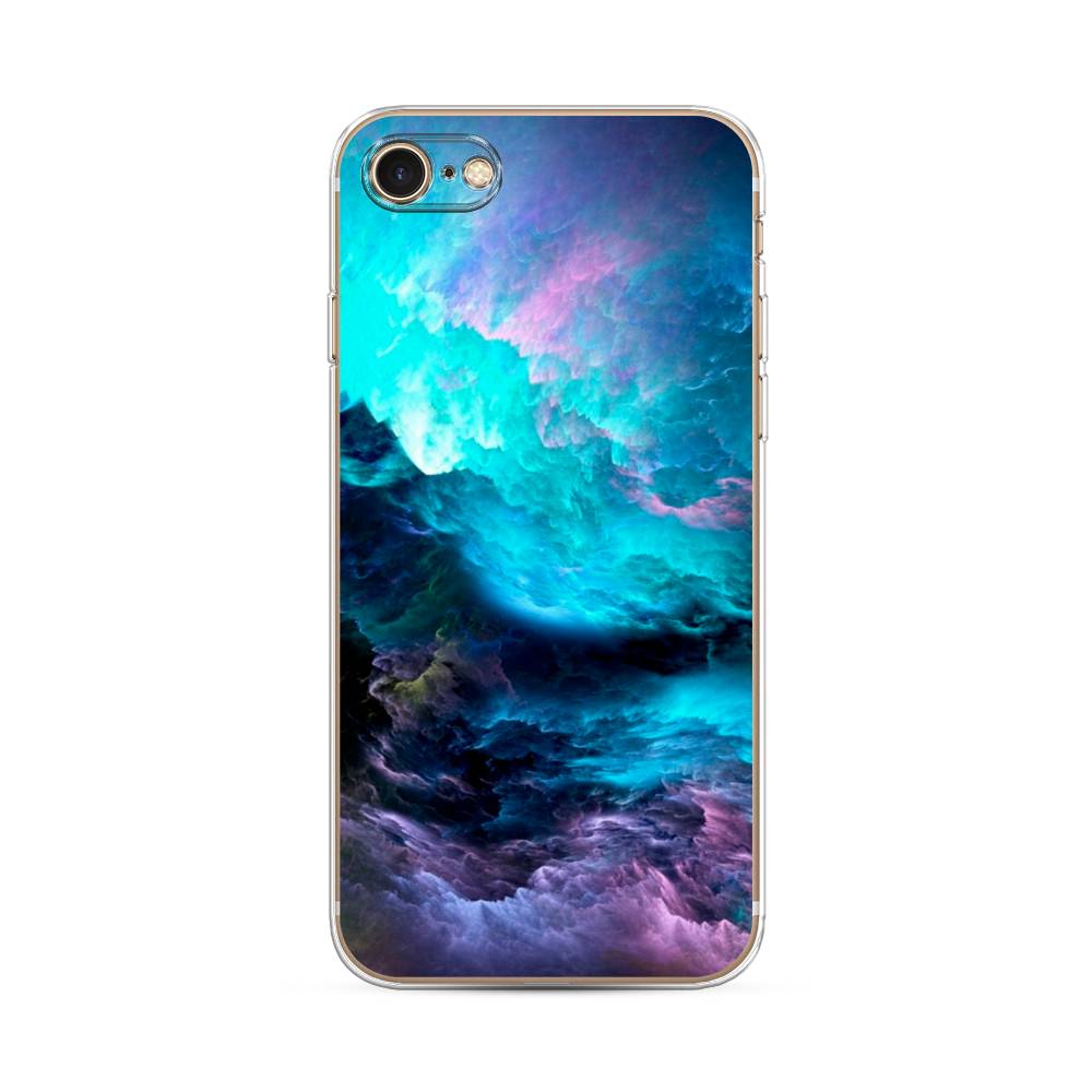 

Чехол Awog на Apple iPhone 8 / Айфон 8 "Бирюзовое небо", Разноцветный, 10850-4