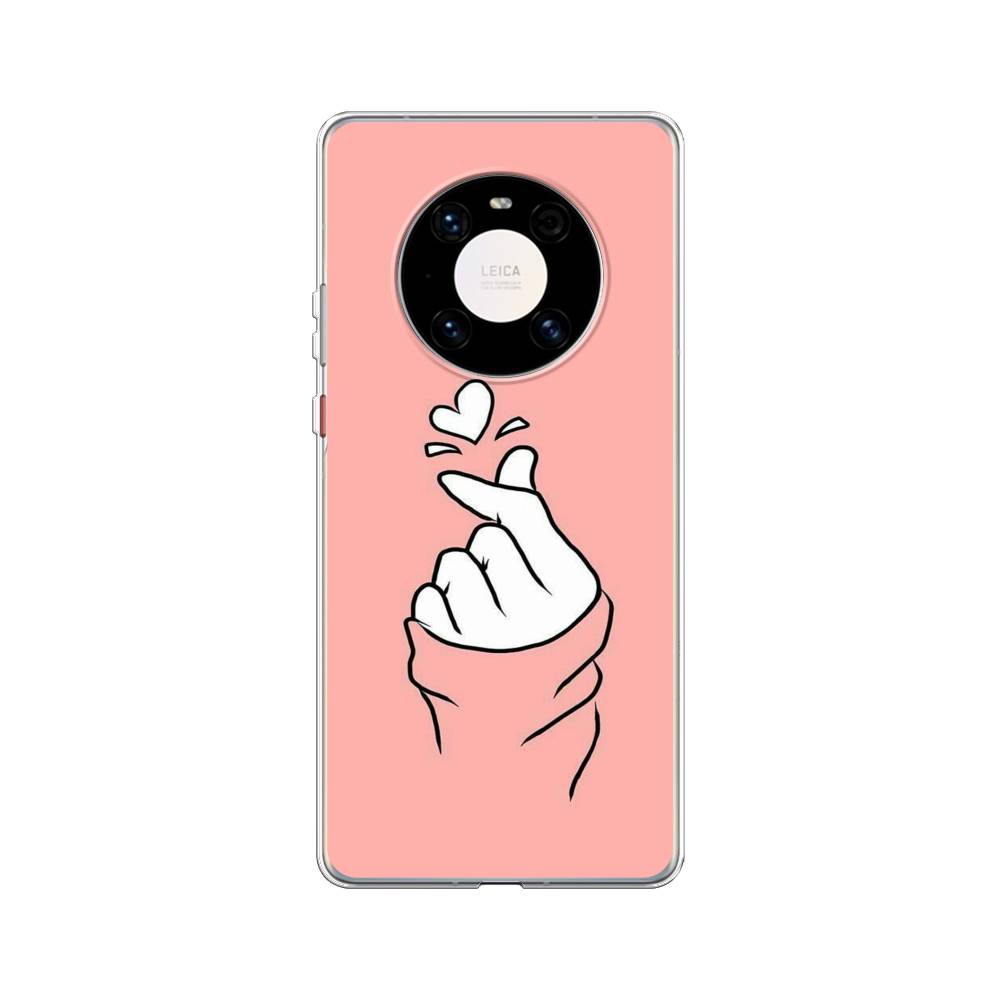 

Чехол Awog на Huawei Mate 40 Pro "Любовь-щелк", Оранжевый, 6104450-7