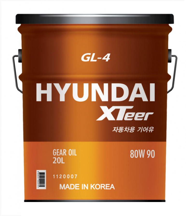 фото Масло трансмиссионное hyundai xteer gear oil-4 80w-90 20l kia