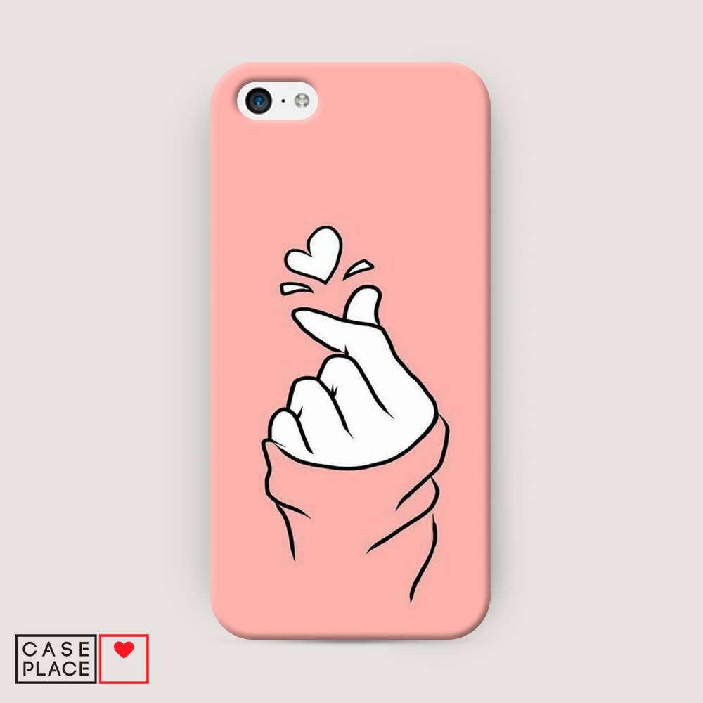 

Пластиковый чехол "Любовь-щелк" на Apple iPhone 5C, 10220-5