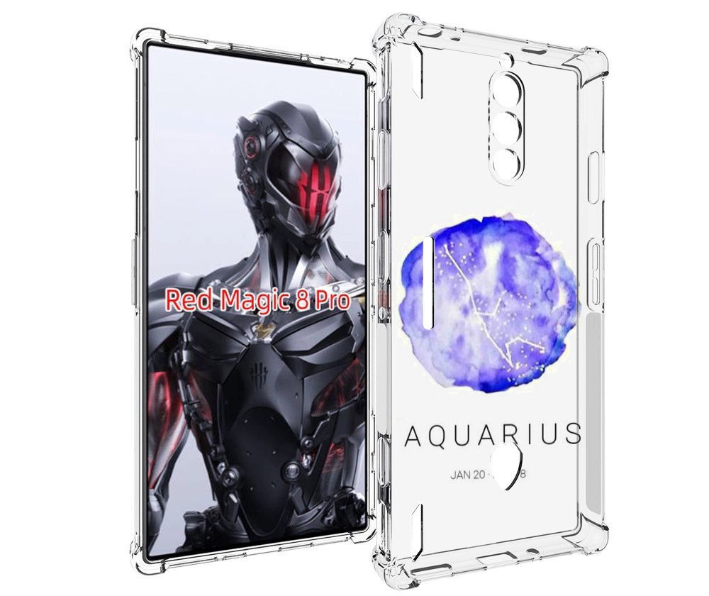 

Чехол MyPads знак зодиака водолей 5 для ZTE Nubia Red Magic 8 Pro / Red Magic 8 Pro Plus, Tocco