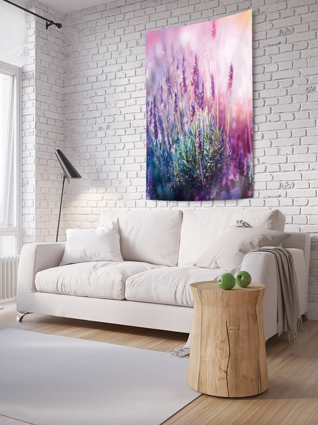

Вертикальное фотопанно на стену JoyArty Горная лаванда 150x200 см, Горная лаванда