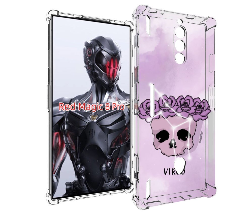 

Чехол MyPads знак зодиака дева 2 для ZTE Nubia Red Magic 8 Pro / Red Magic 8 Pro Plus, Tocco