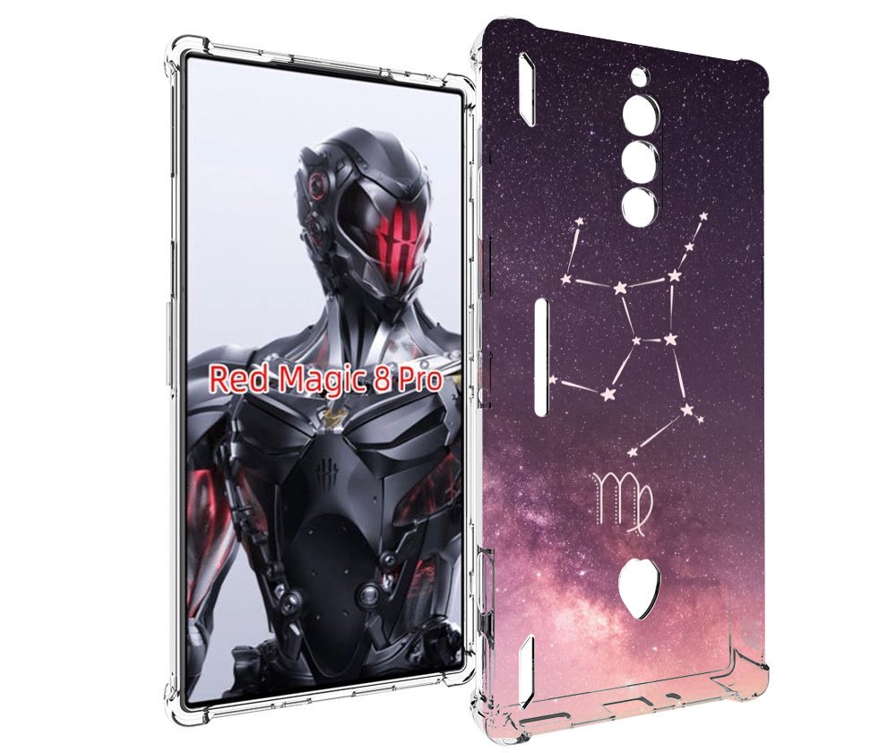 

Чехол MyPads знак зодиака дева 4 для ZTE Nubia Red Magic 8 Pro / Red Magic 8 Pro Plus, Tocco