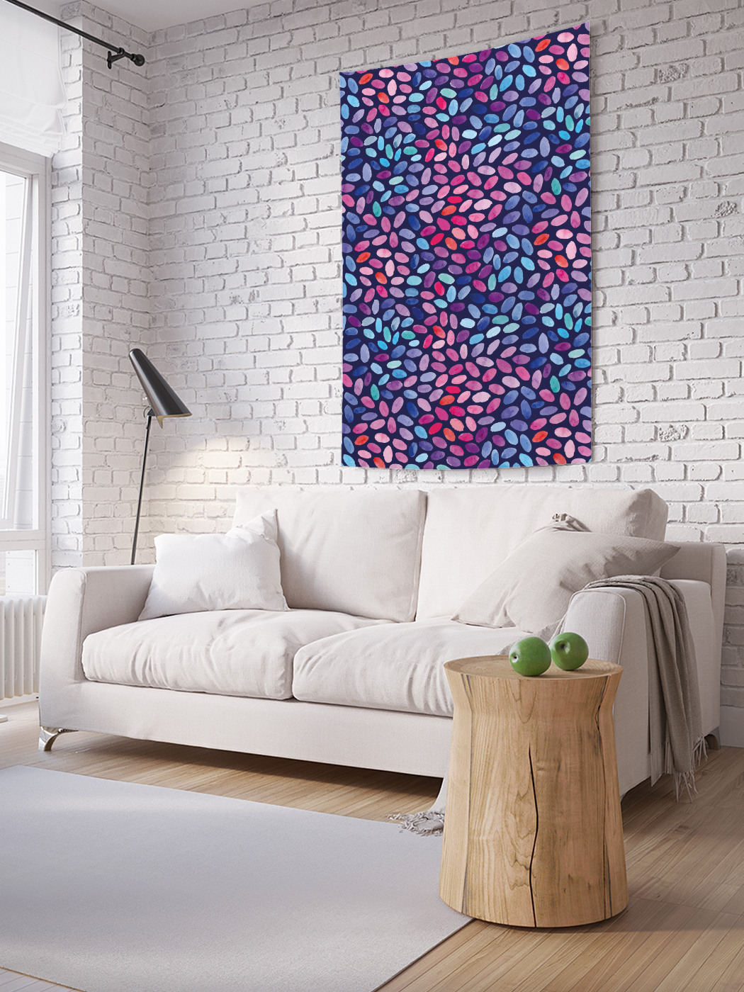 

Вертикальное фотопанно на стену JoyArty Цветные оттенки 150x200 см, Цветные оттенки