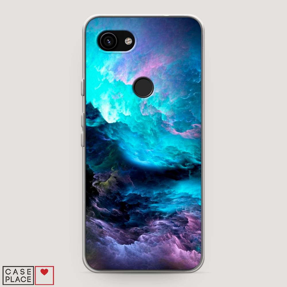 

Чехол Awog на Google Pixel 3a "Бирюзовое небо", Разноцветный, 270150-4