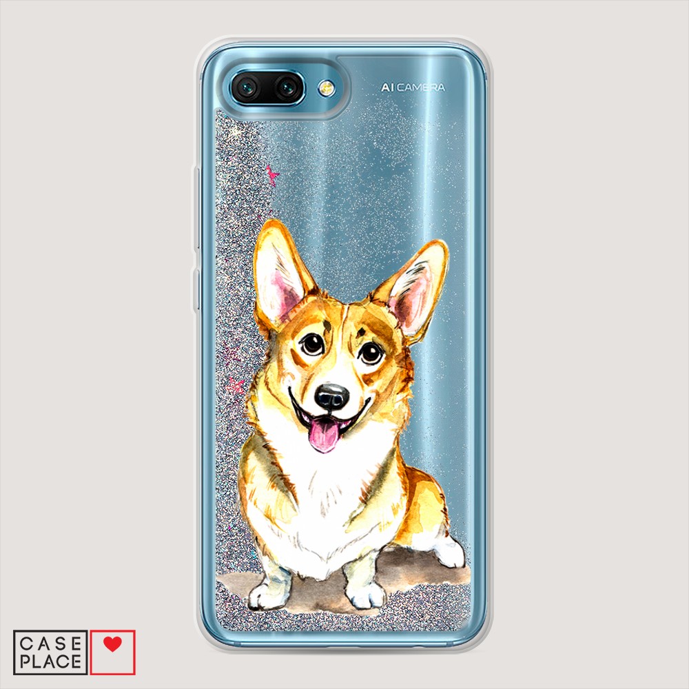 

Чехол Awog на Honor 10 "Малыш корги", Разноцветный, 65391-1