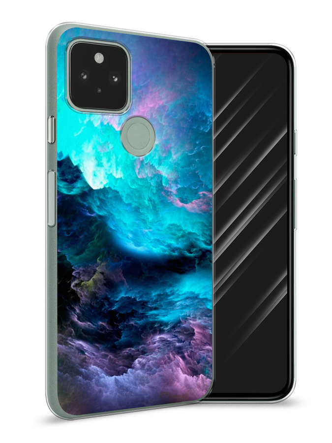 

Чехол Awog на Google Pixel 5A "Бирюзовое небо", Разноцветный, 271050-4