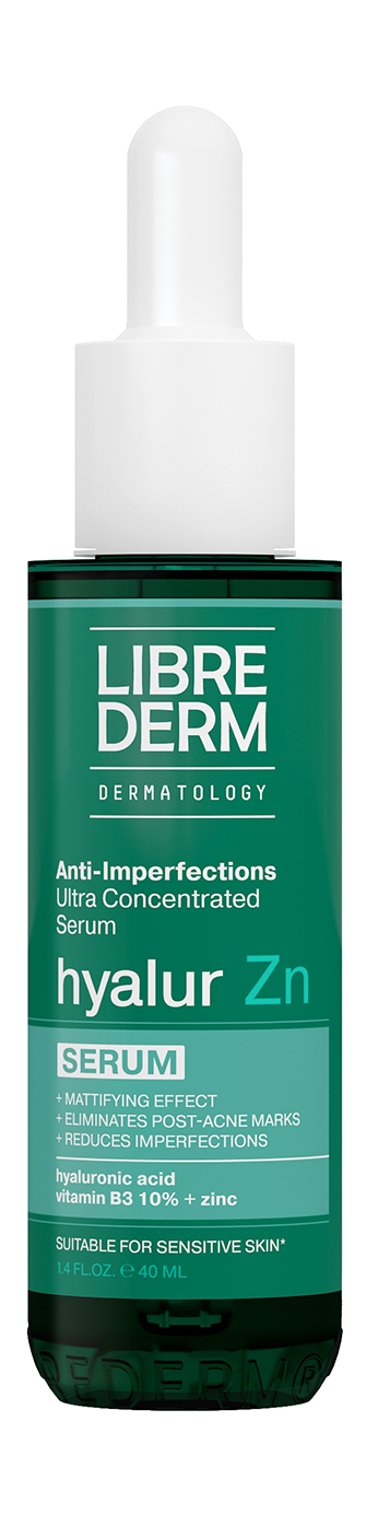 фото Сыворотка librederm hyalur zn anti imperfections ultra concentrated serum 40 мл