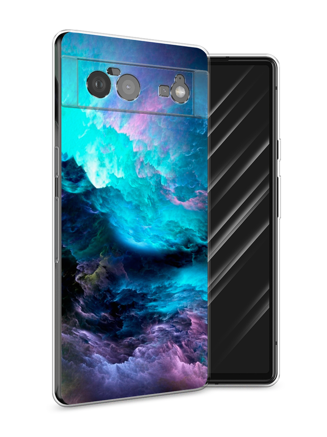 

Чехол Awog на Google Pixel 6 "Бирюзовое небо", Разноцветный, 270850-4