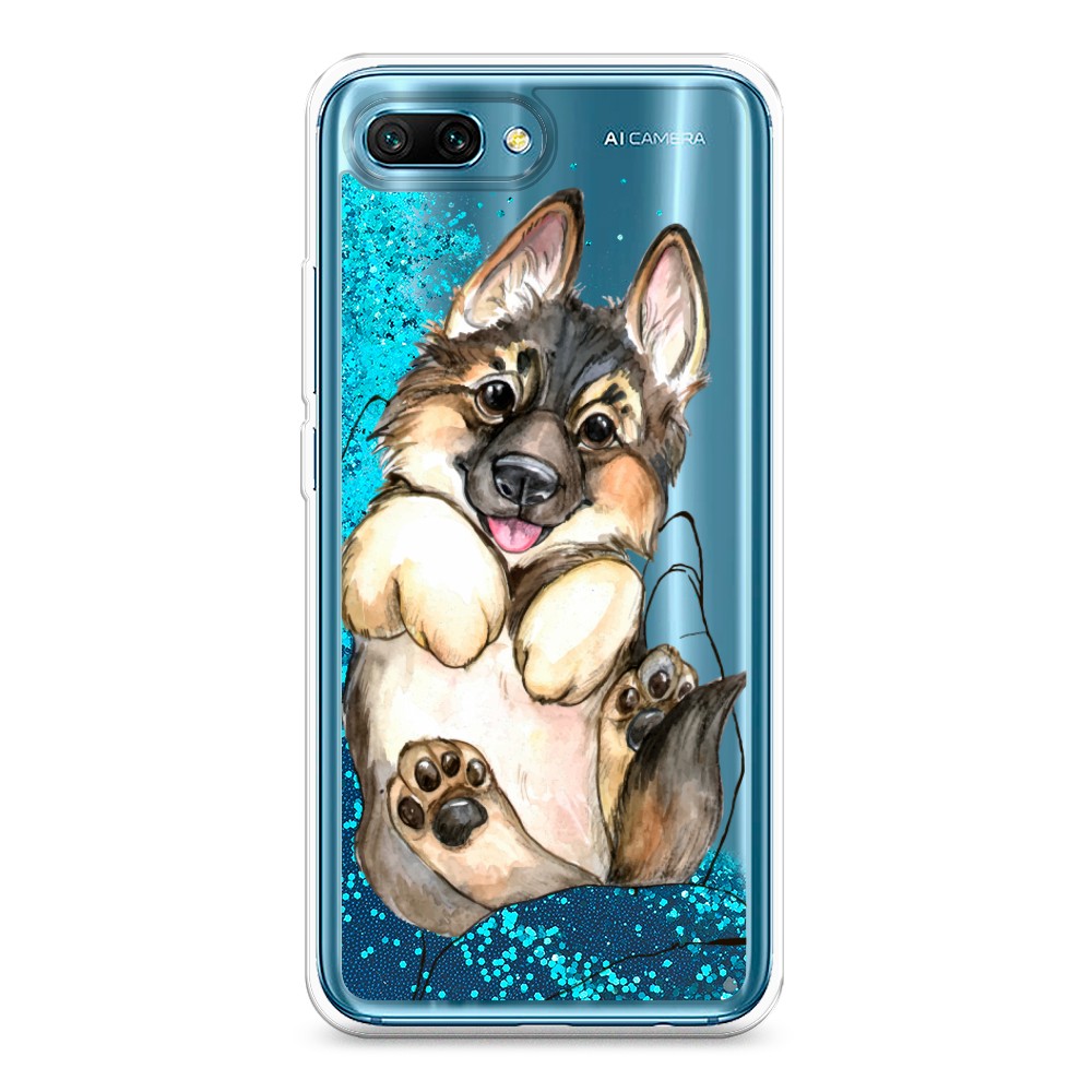 

Чехол Awog на Honor 10 "Овчарка в ладошках", Разноцветный, 65393-1