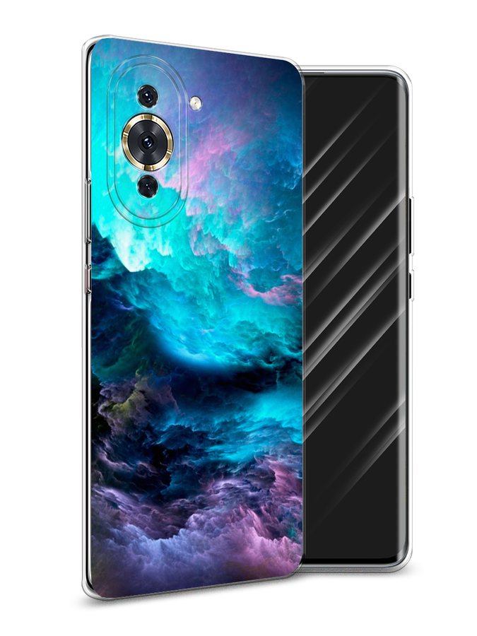 

Чехол Awog на Huawei Nova 10 Pro "Бирюзовое небо", Разноцветный, 6109050-4