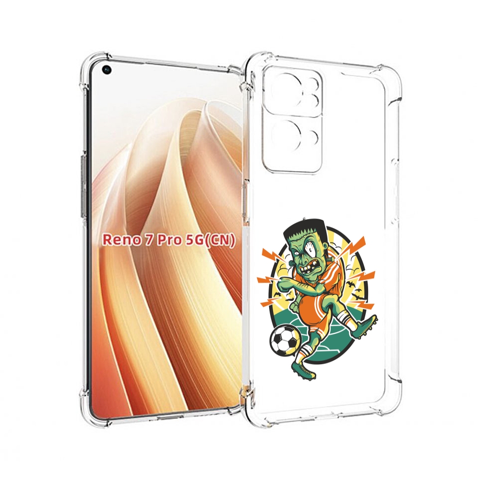 

Чехол MyPads зомби футболист для OPPO Reno7 Pro 5G, Прозрачный, Tocco