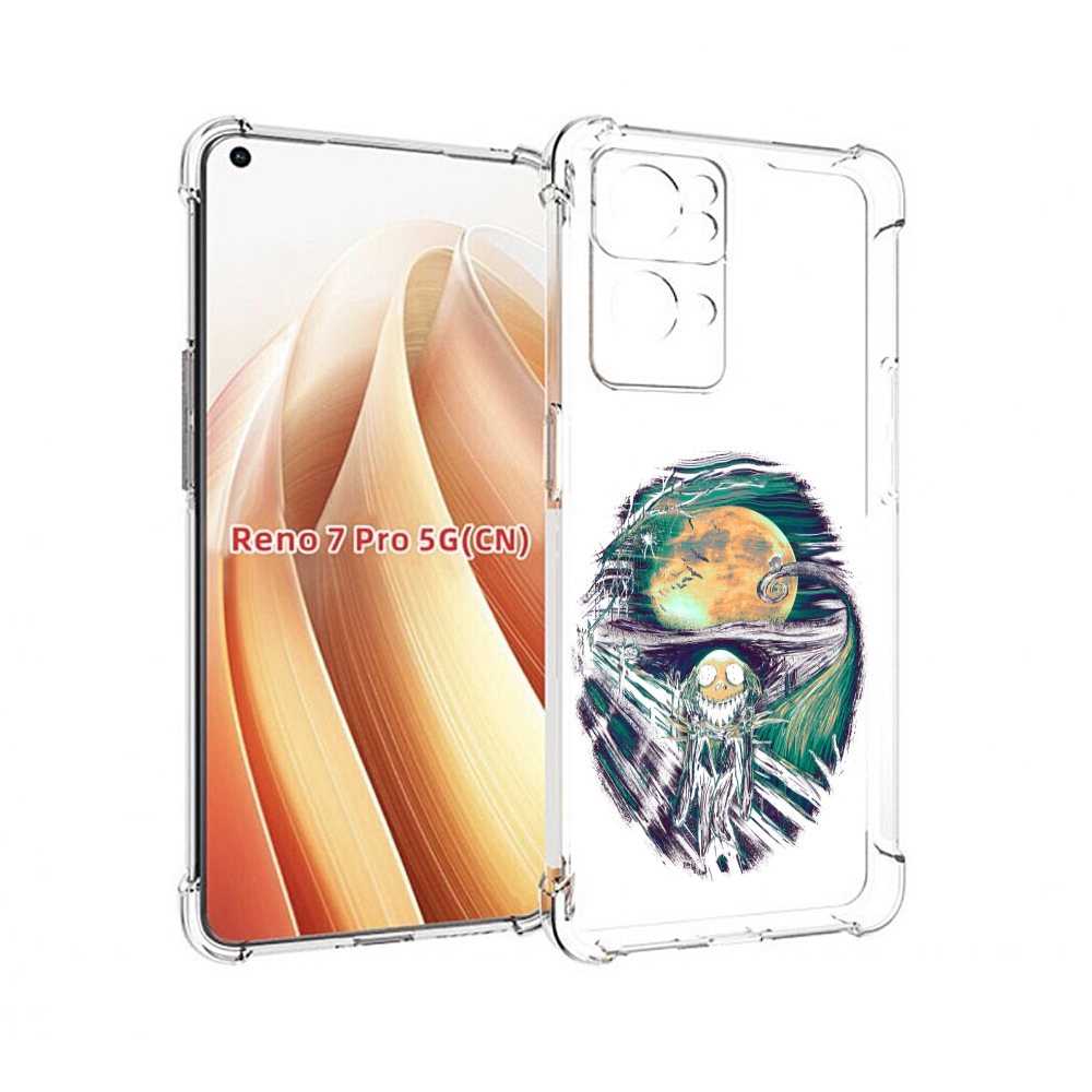 

Чехол MyPads зубастое существо абстракция для OPPO Reno7 Pro 5G, Прозрачный, Tocco